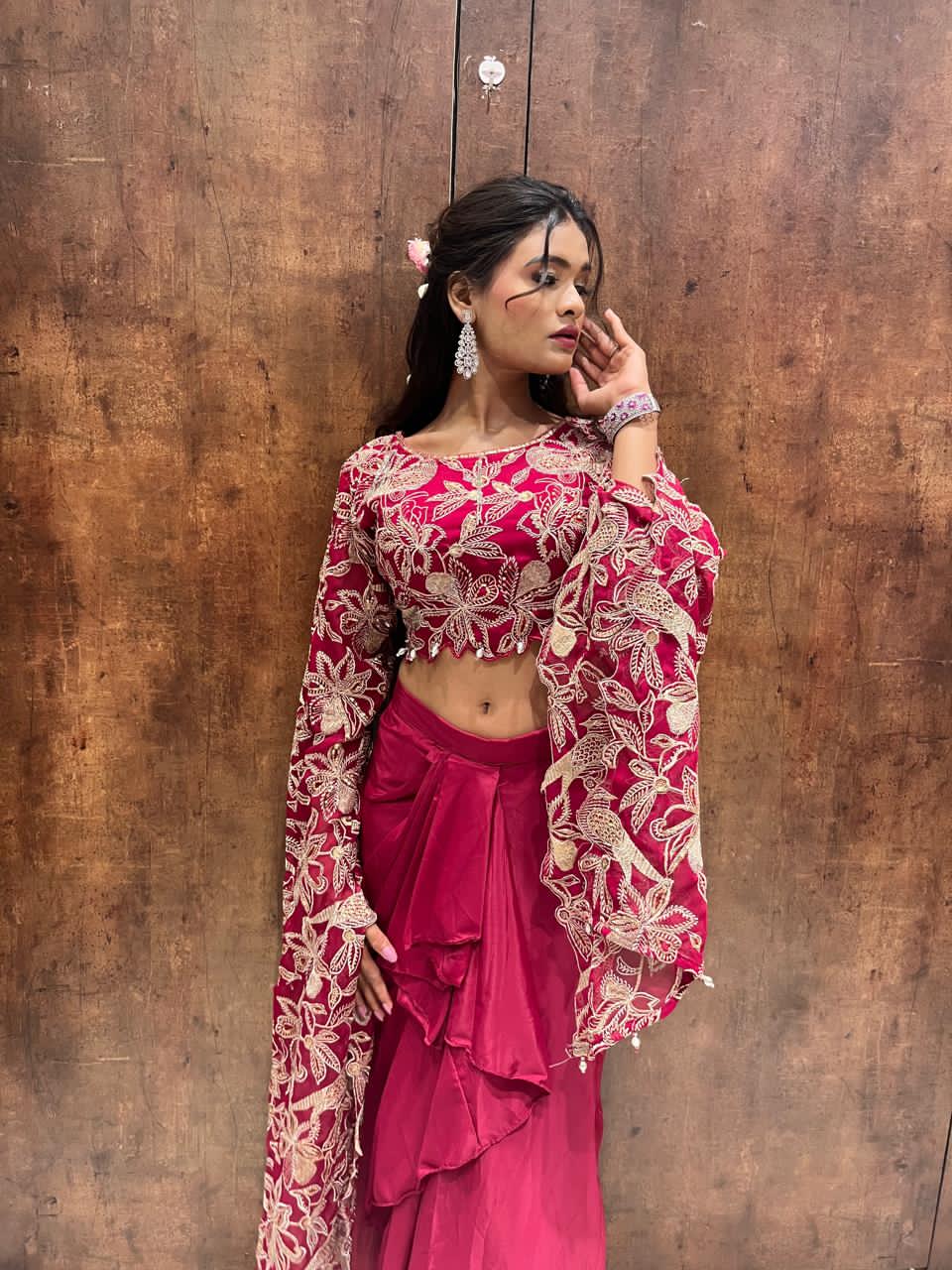 Indo-western wear fusion outfits for women at Arera Colony women's clothing store